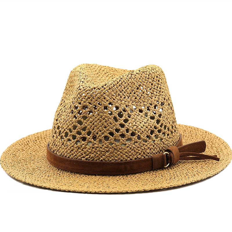 중공 남자 라피아 밀짚 모자 밀짚 카우보이 모자 웨스턴 - Cowboy Hat Straw 리뷰 및 가격