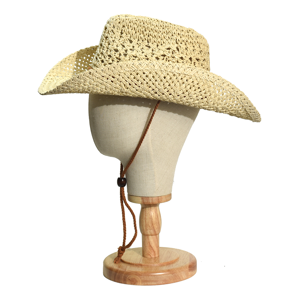 파나마 소프트 수제 카우보이 밀짚 모자 여름 남성 여성 - Cowboy Hat Straw 리뷰 및 가격