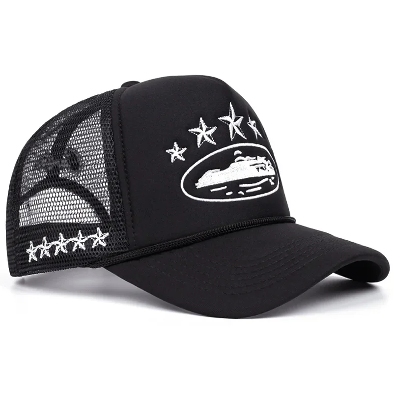 패션 신상 유니섹스 프린트 야구 모자 힙합 통기성 개인 - Trucker Cap Mesh 리뷰 및 가격